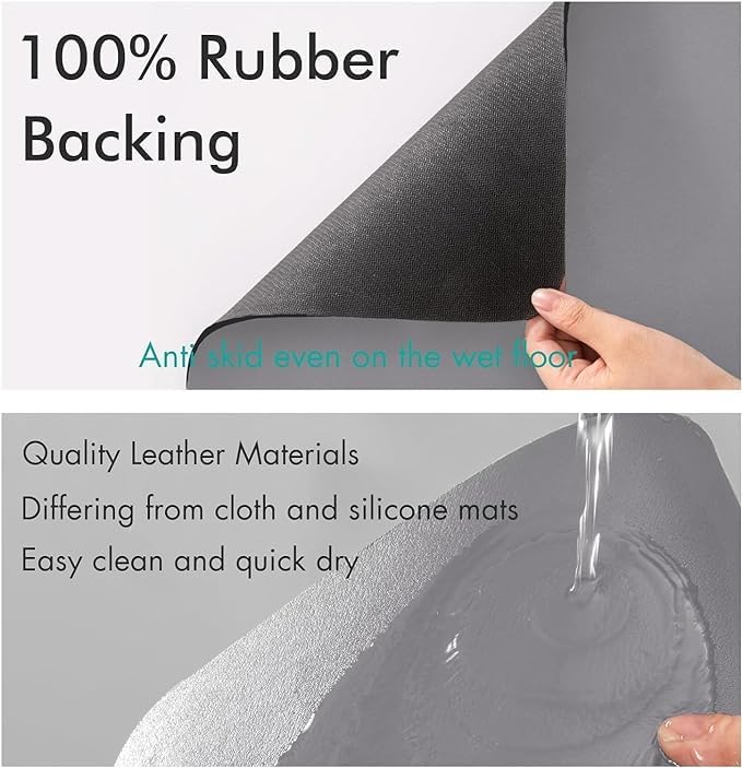 Premium Kitchen Water Absorbent Mat – Quick Dry, Stain Hiding