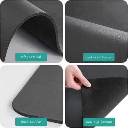Premium Kitchen Water Absorbent Mat – Quick Dry, Stain Hiding